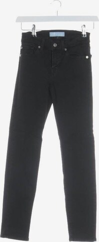 7 for all mankind Jeans in 23 in Black: front