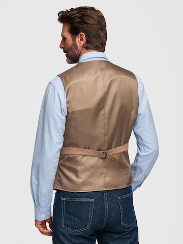 Ombre Gilet in Bruin