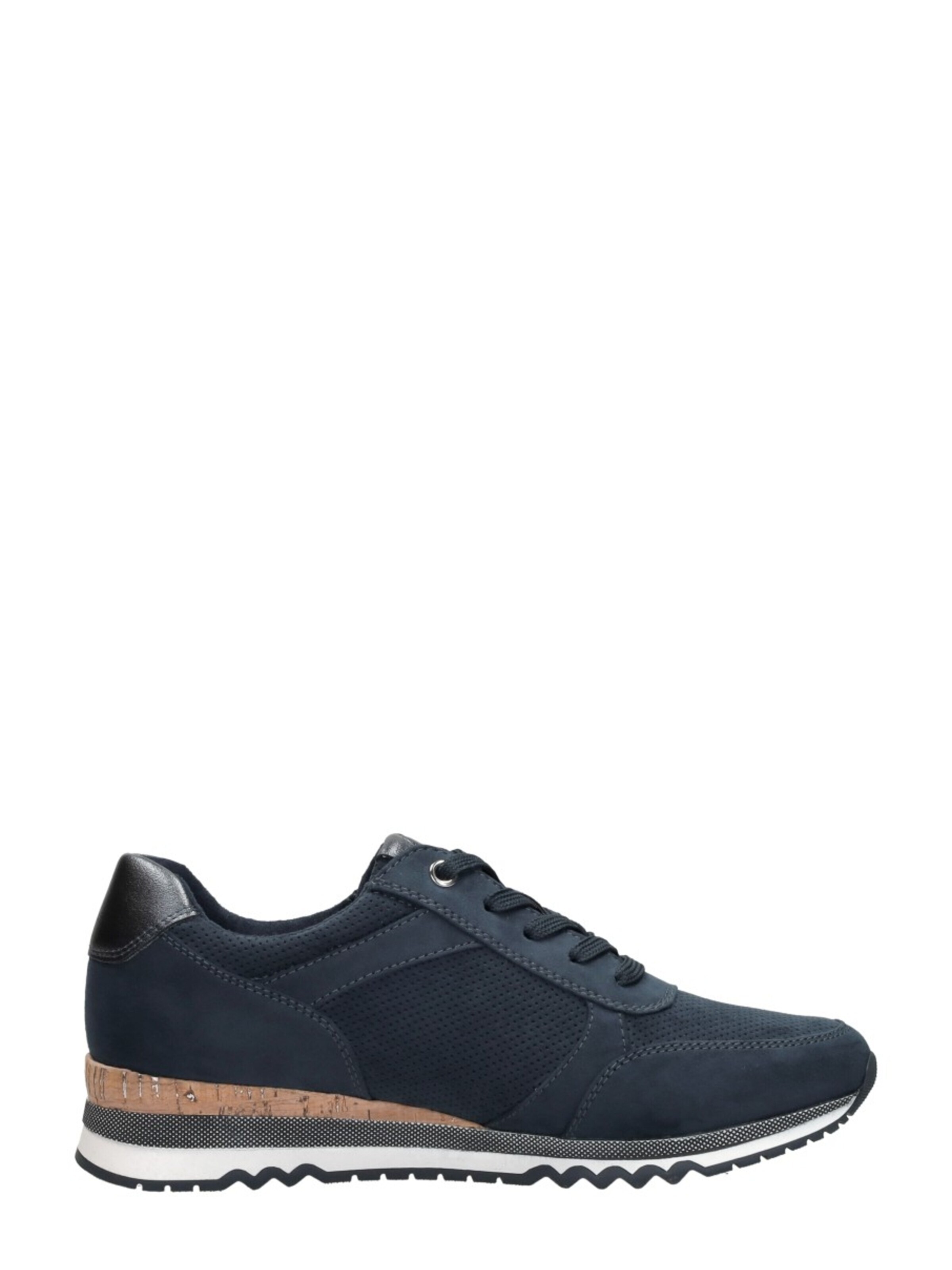 MARCO TOZZI Platform trainers 'Sneakers Laag' in Blue