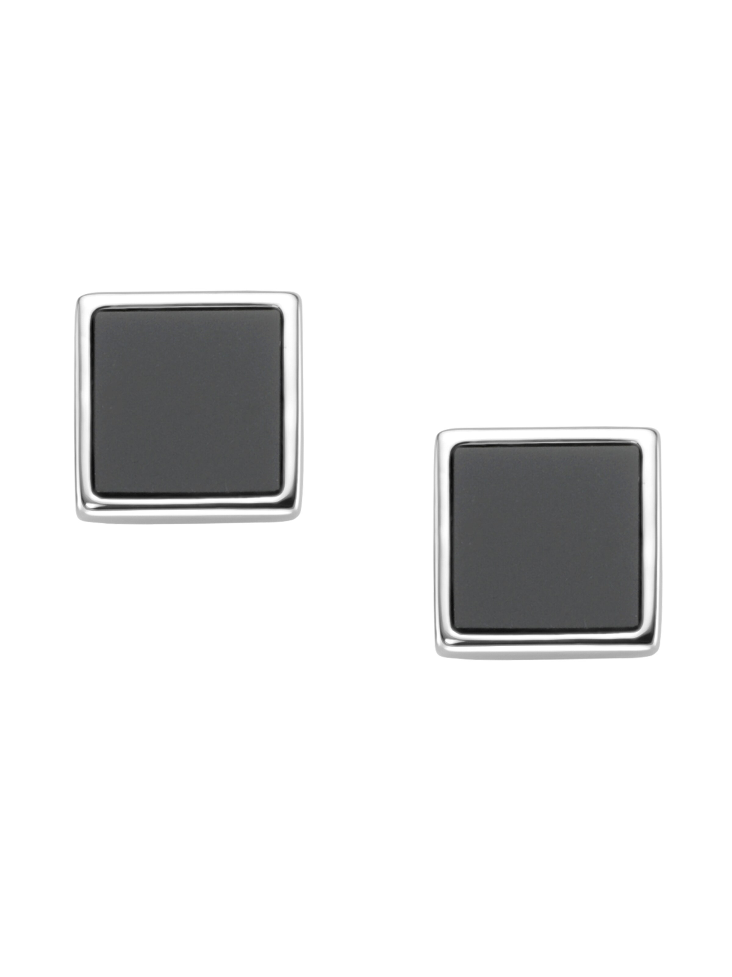 Boucles d'oreilles Giorgio Martello Milano en noir