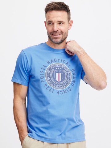 FQ1924 - Camisa 'Tom' em azul: frente