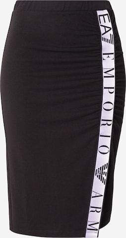 EA7 Emporio ArmaniSuknja - crna boja: prednji dio