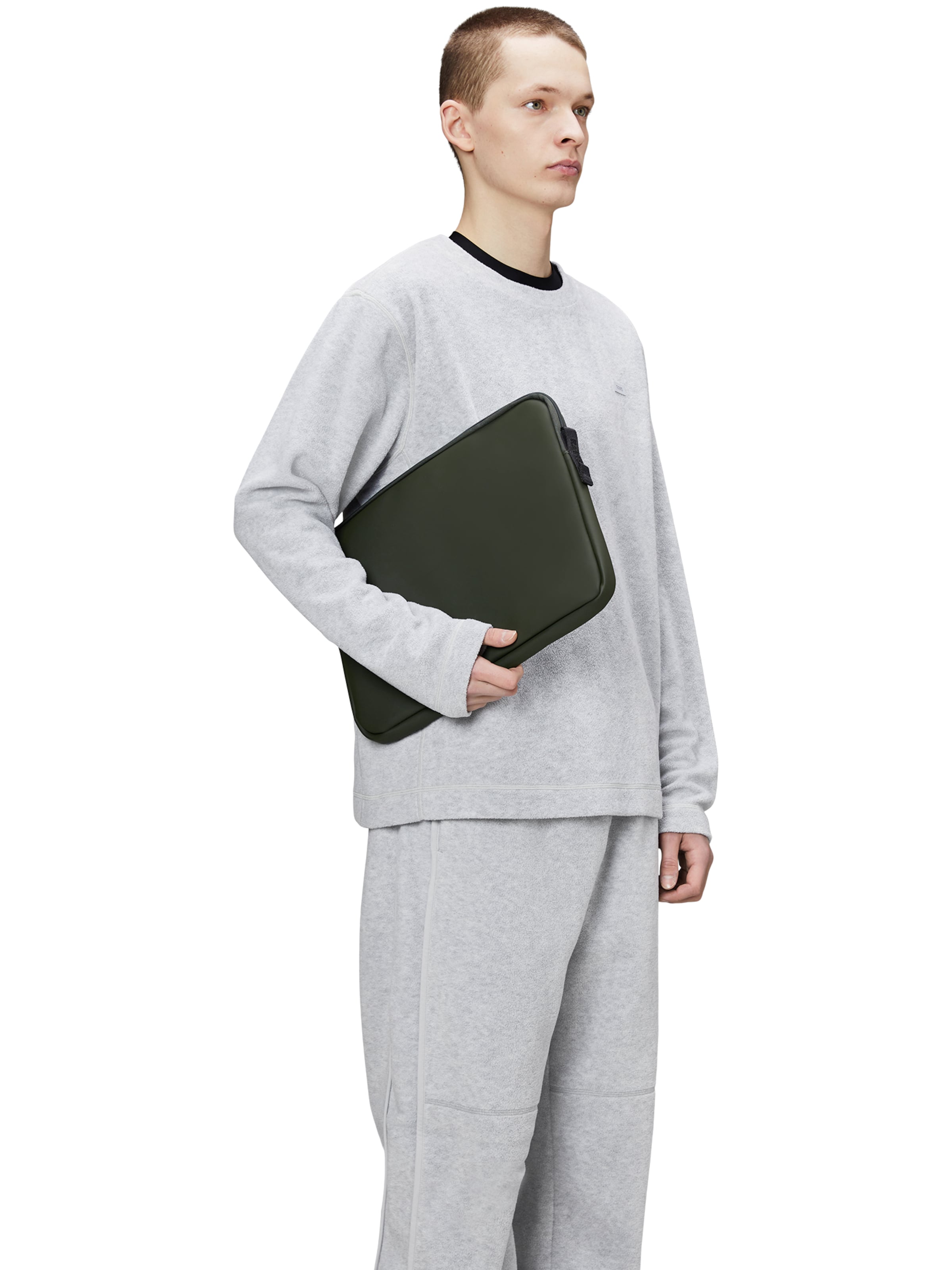 RAINS Сумка для ноутбука 'Trail 15"/16"' в Зеленый