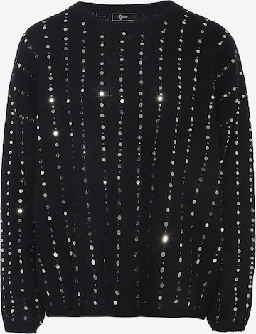 faina - Pullover em preto: frente