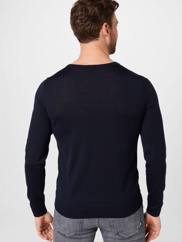 Pullover 'Leno' di BOSS in blu