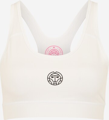 BIDI BADU Bralette Sports bra 'Jude Tech' in White: front