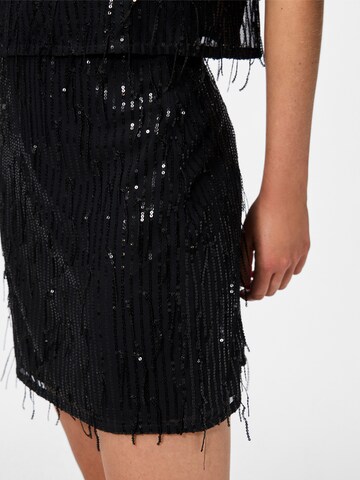 PIECES Skirt 'Rilly' in Black
