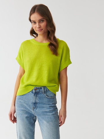 Pull-over 'LIMIKO' TATUUM en vert : devant