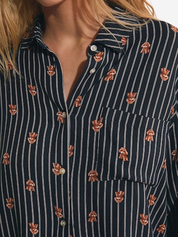 Camicia da notte 'Roby ' di ETAM in nero