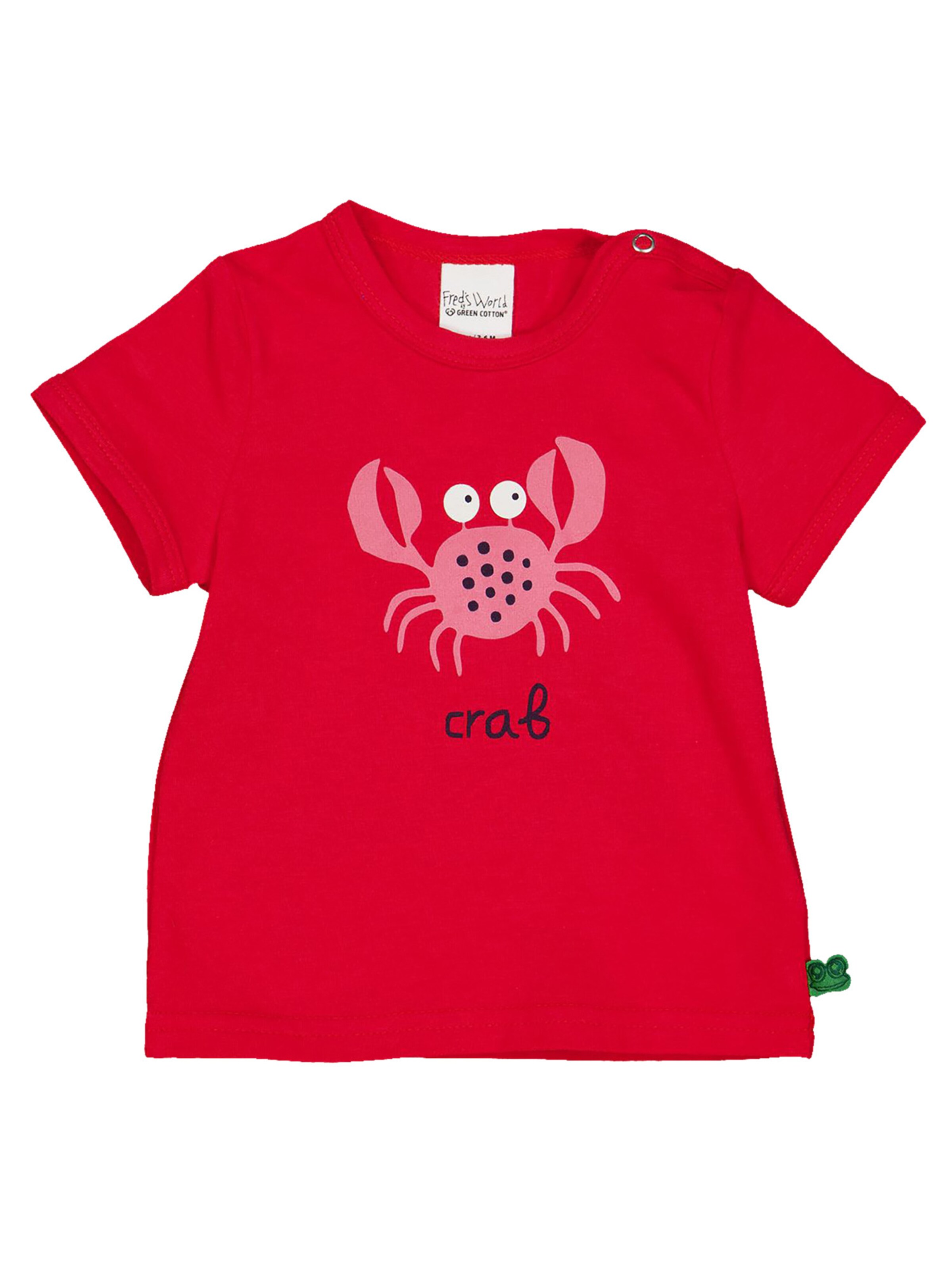 Fred's World by GREEN COTTON - Camisola em vermelho: frente