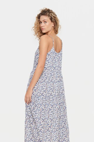 SAINT TROPEZ - Vestido 'Eda' em azul