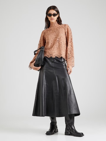 Camicia da donna 'VIBoe' di VILA ROUGE EDIT in marrone