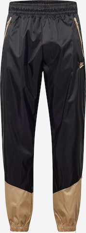 Nike Sportswear Trousers in Black: front