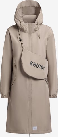 khujo Přechodný kabát ' TIMEA ' – béžová: přední strana