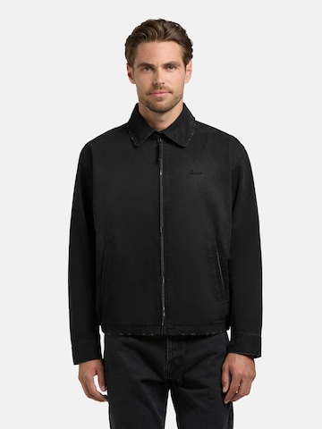 khujo Jacke 'Noam' in Schwarz: Vorderseite