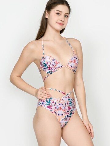 Triangle Bikini 'ECONYL® Barong Simplified Set 2-tlg. wendbar' Kadoo en mélange de couleurs : devant