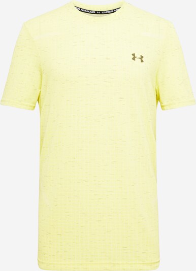 UNDER ARMOUR Camiseta funcional 'Grid' en lima / amarillo pastel / oliva, Vista del producto