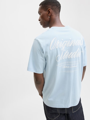 JACK & JONES Футболка 'JORNORREBRO' в Синий: спереди