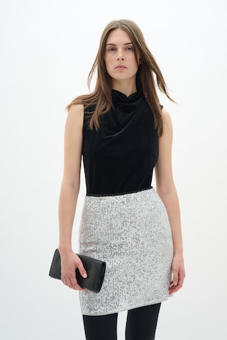 InWear Rok in Zilver: voorkant