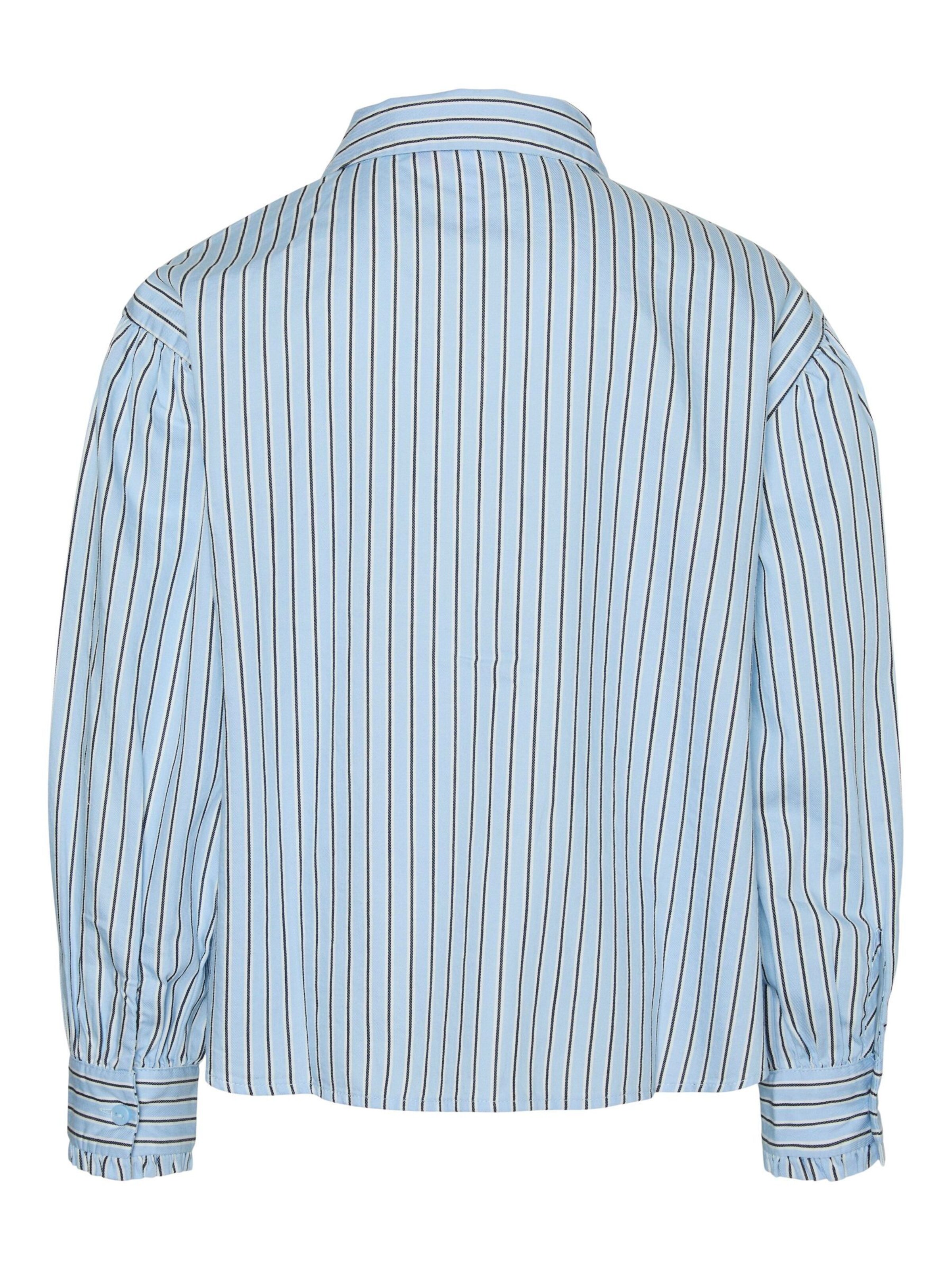 Vero Moda Girl Blouse 'VMPinnys' in Blauw