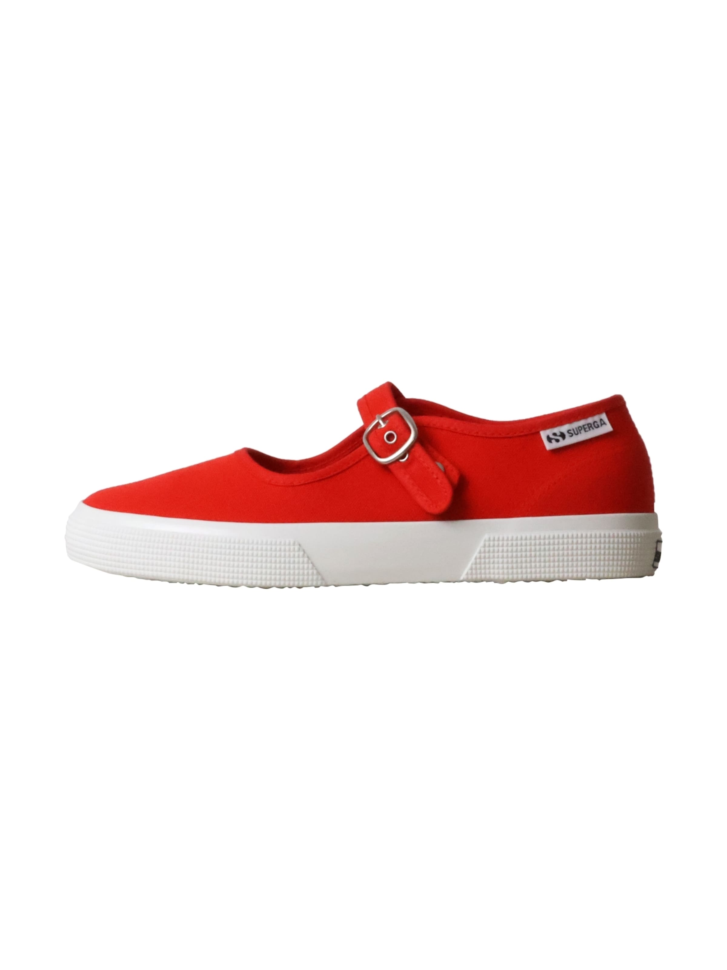 SUPERGA Ballerina 'Leggera' in Red: front