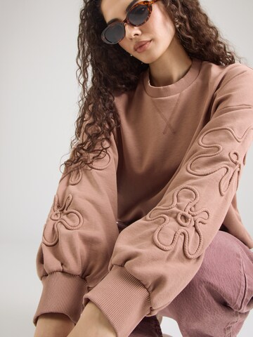 ROXY Суичър 'FLOWER SONG' в кафяво