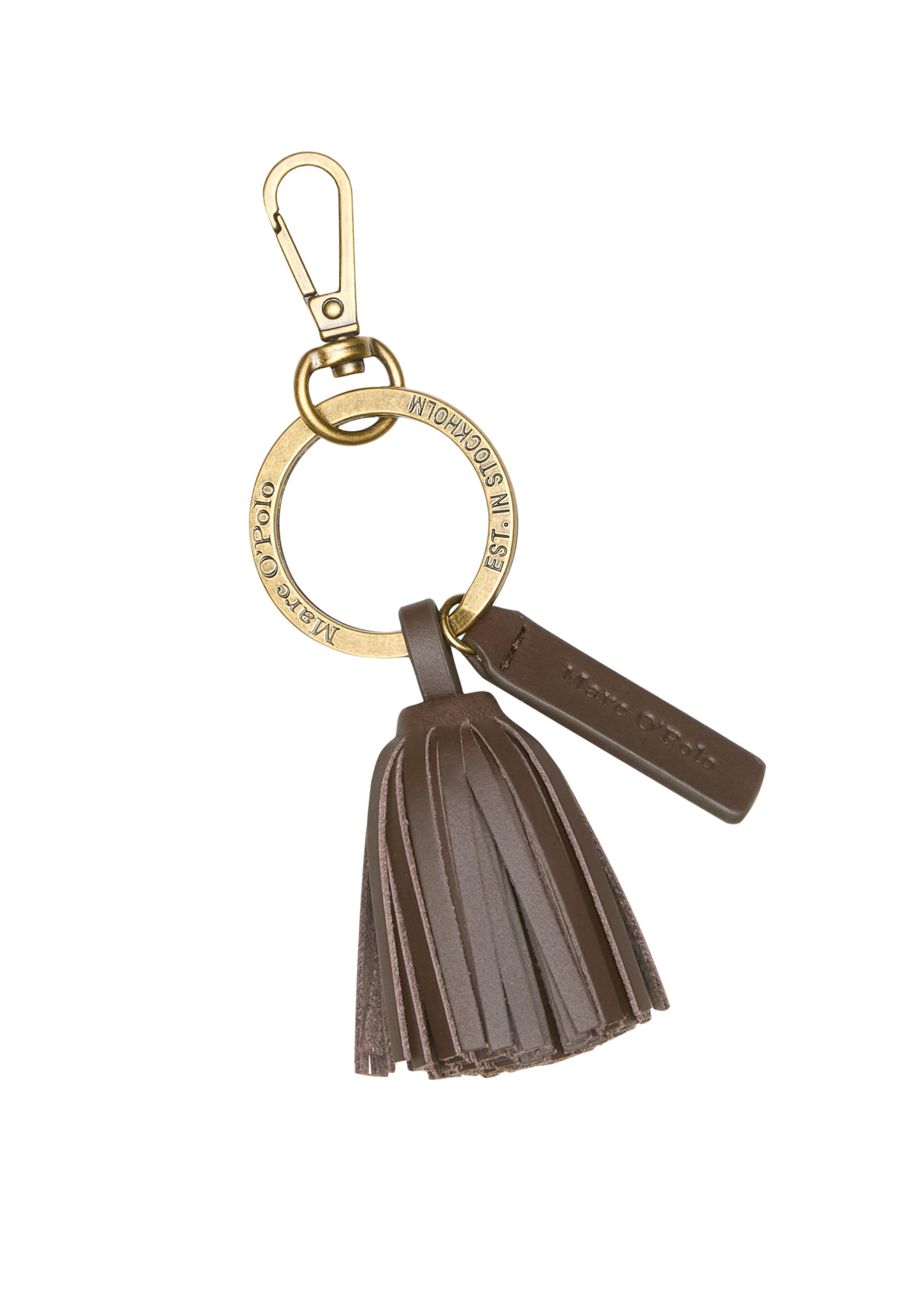 Marc O'Polo Accessories Schlüsselanhänger in Braun: Vorderseite