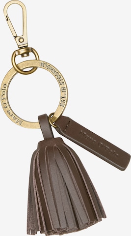 Porte-clés Marc O'Polo Accessories en marron : devant