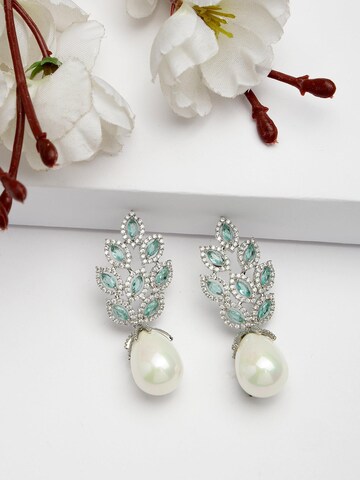 AVANT-GARDE PARIS Earrings 'Anikala' in Green