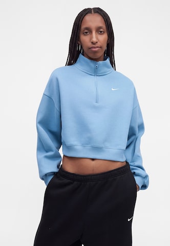 Nike Sportswear Tréning póló - kék: elől