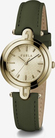 FURLA Analoog horloge 'Arch-Bar' in Groen