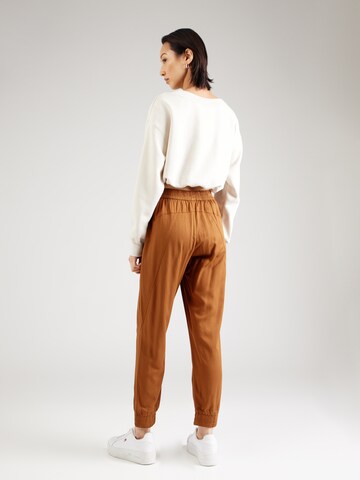 Effilé Pantalon 'Civic' Iriedaily en marron