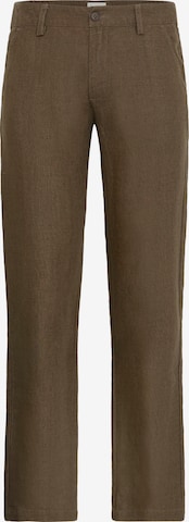 Casual Friday Normální Chino kalhoty – zelená: přední strana