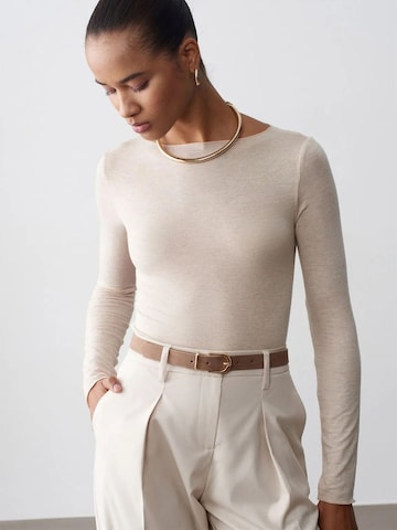Dilvin Shirt in Beige