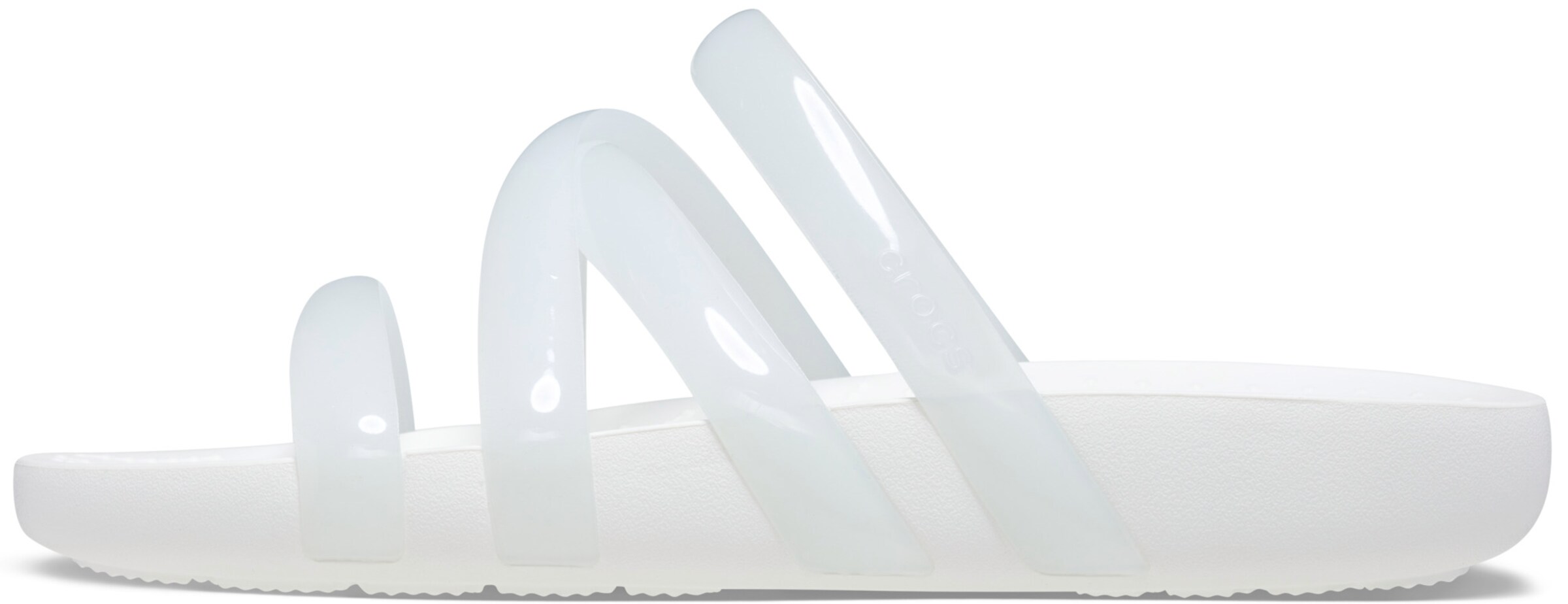 Crocs Plätu, värv valge: eest vaates