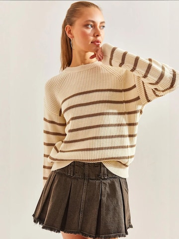 Bianco Lucci Pulover 'Pullover' | mešane barve barva: sprednja stran