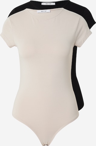 ABOUT YOU Shirtbody 'Ellinor' in Beige: Vorderseite