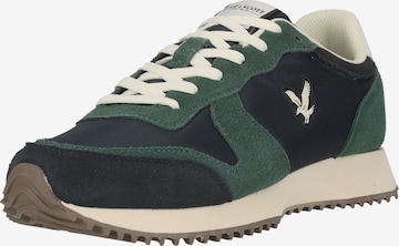 Lyle & Scott Sneaker 'Leno' in Grün: Vorderseite