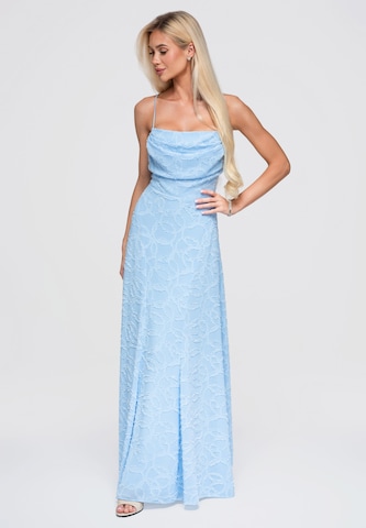 Ombre Kleid in Blau