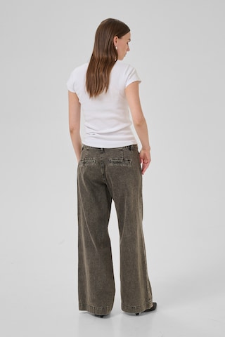 My Essential Wardrobe Wide Leg Jeans 'Tessa' in Grau