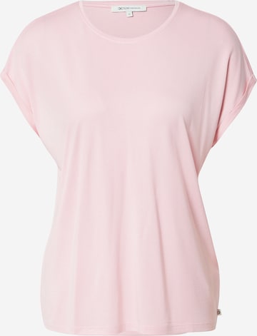 T-shirt TOM TAILOR DENIM en rose : devant