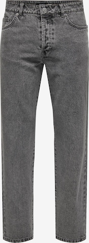 Only & Sons Regular Jeans 'EDGE' in Grey: front
