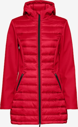 VIVANCE - Casaco meia-estação em vermelho: frente