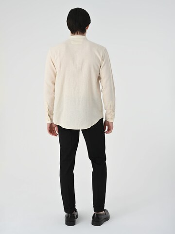 Antioch Regular fit Button Up Shirt in Beige