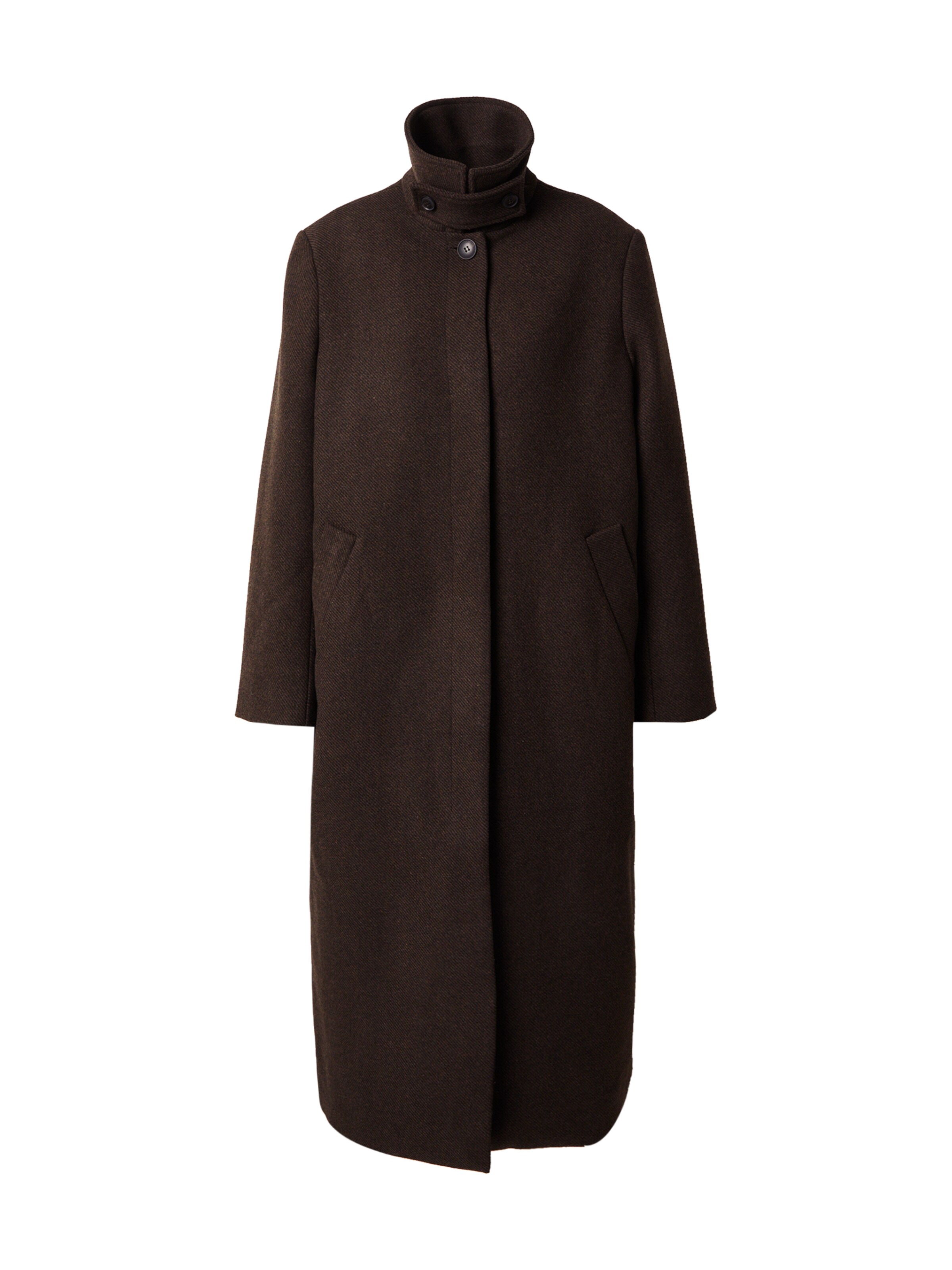 brūns WEEKDAY Starpsezonu mētelis 'Gate'