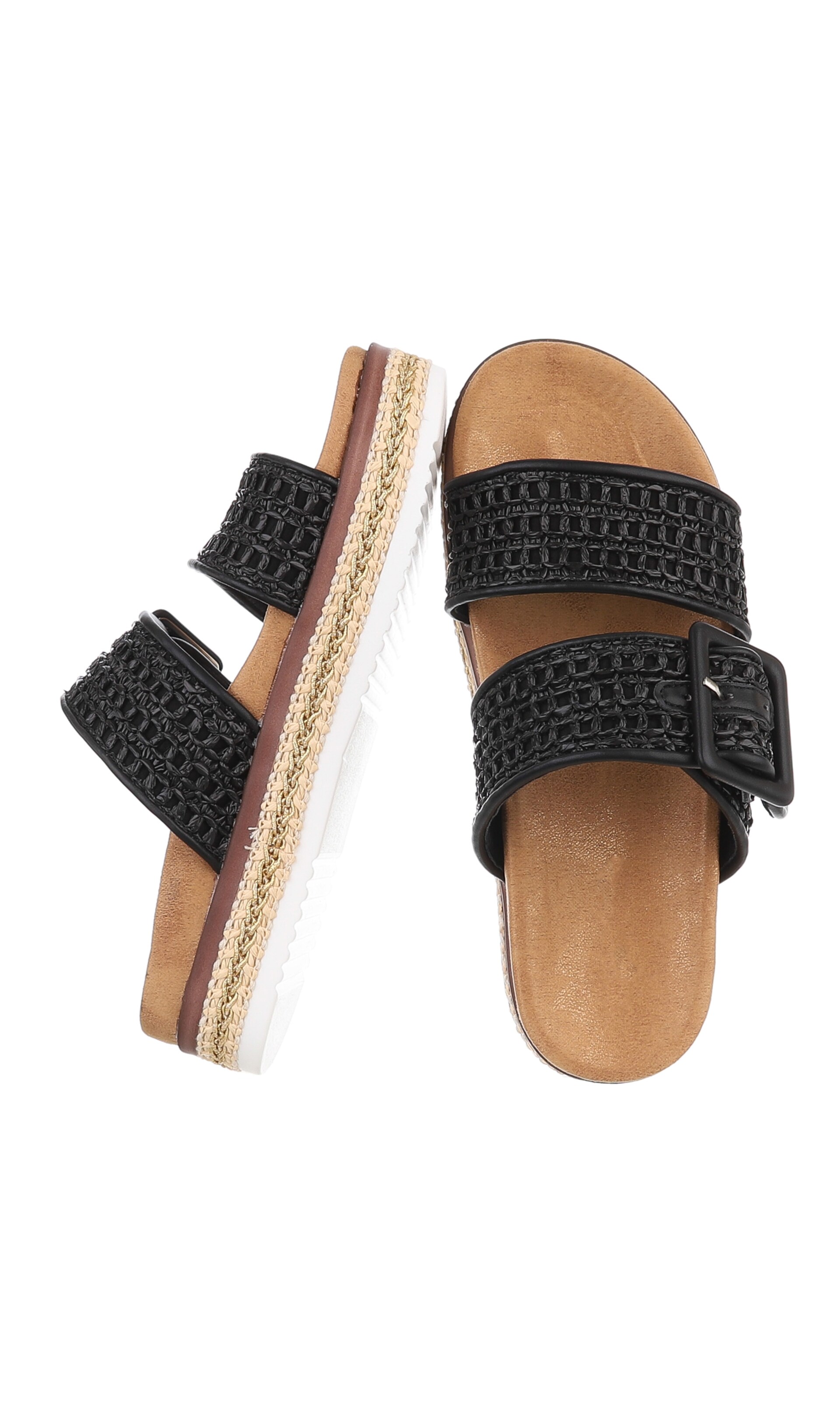 Ital-Design Sandals in Black
