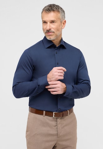 ETERNA Slim fit Zakelijk overhemd in Blauw: voorkant