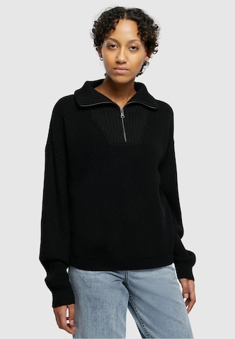 Pull-over Urban Classics en noir : devant