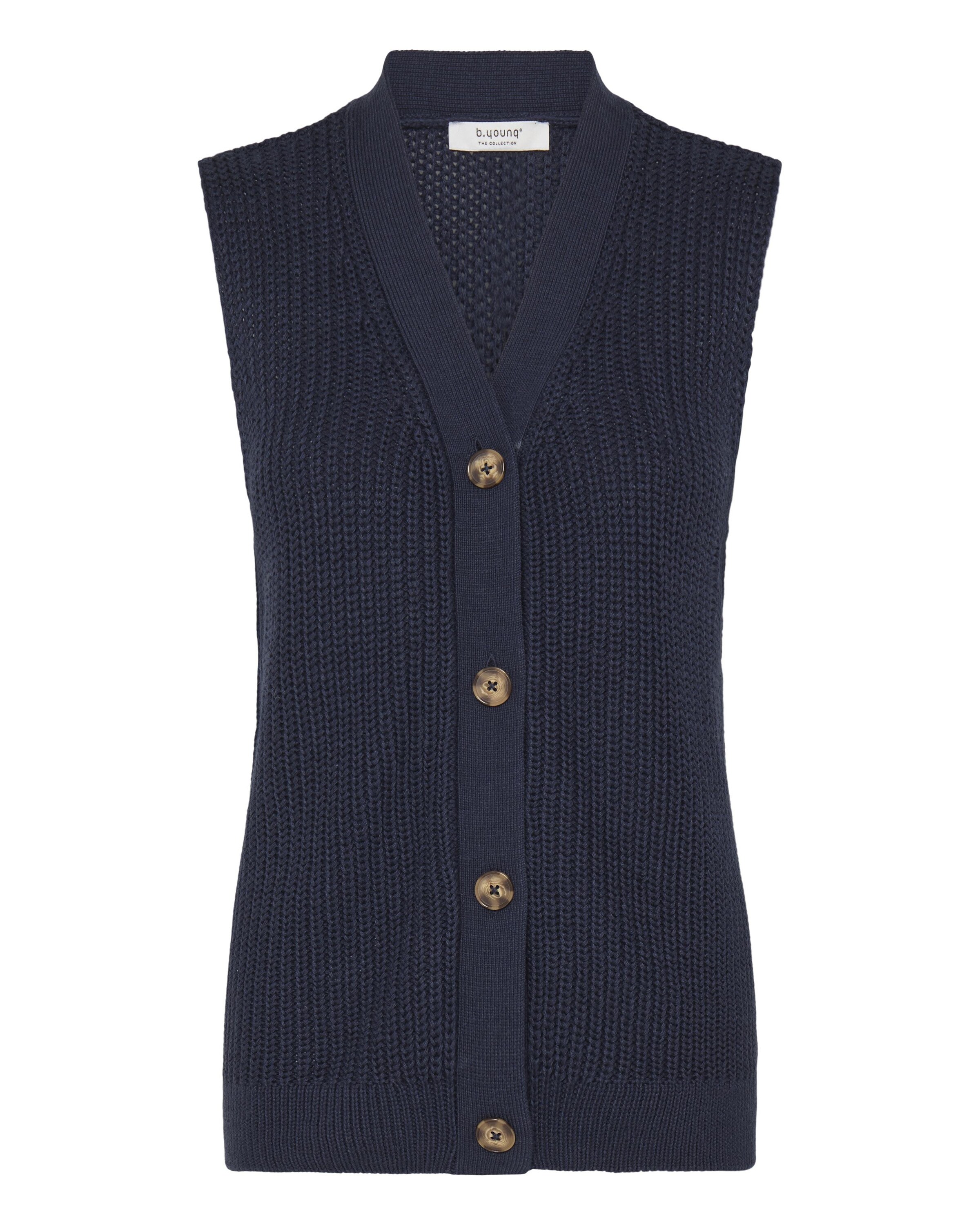 b.young Vest in L in Night blue, Item view