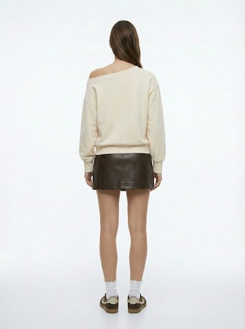 studioselect Tréning póló 'Line' - barna